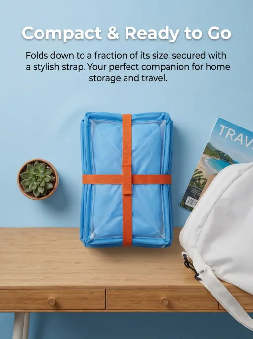 Folding mosquito net