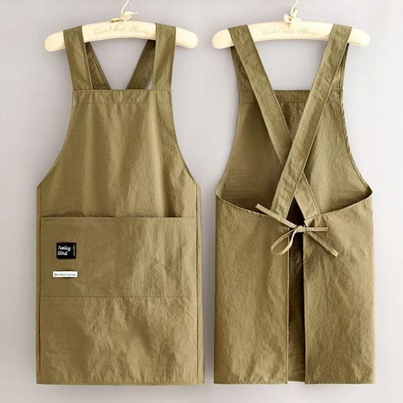 New Model Printed Apron - Water-resistant, Fashionable, For Home Kitchen & Restaurant