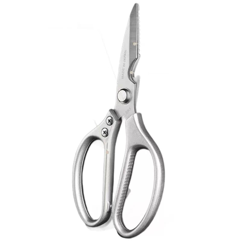 Bone-cutting Scissors - Heavy-duty Construction, For Poultry, Fish, and Bones, All Stainless Steel