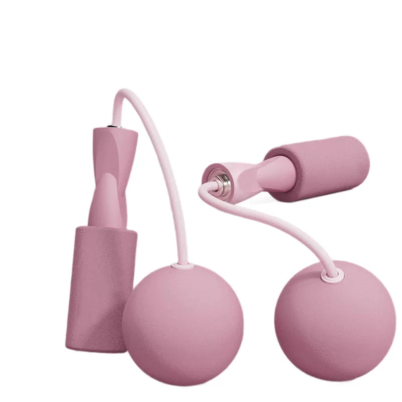 Weighted Gravity Ball Jump Rope - No-rope, Wireless, For Adult & Student Fitness Training, Fat Burning