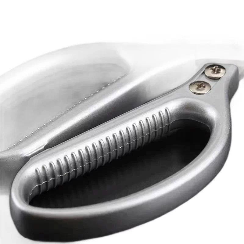 Bone-cutting Scissors - Heavy-duty Construction, For Poultry, Fish, and Bones, All Stainless Steel