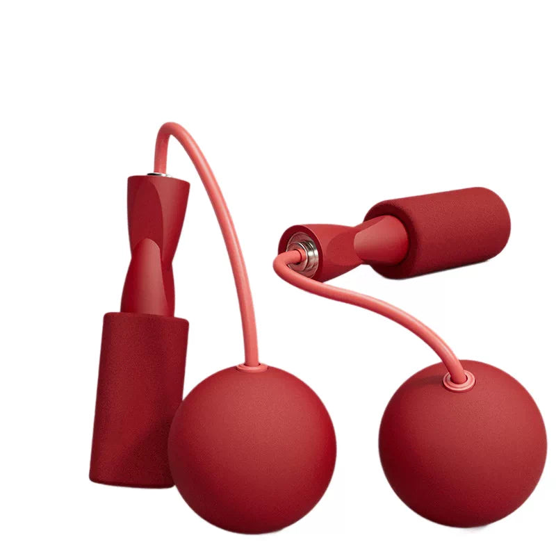 Weighted Gravity Ball Jump Rope - No-rope, Wireless, For Adult & Student Fitness Training, Fat Burning