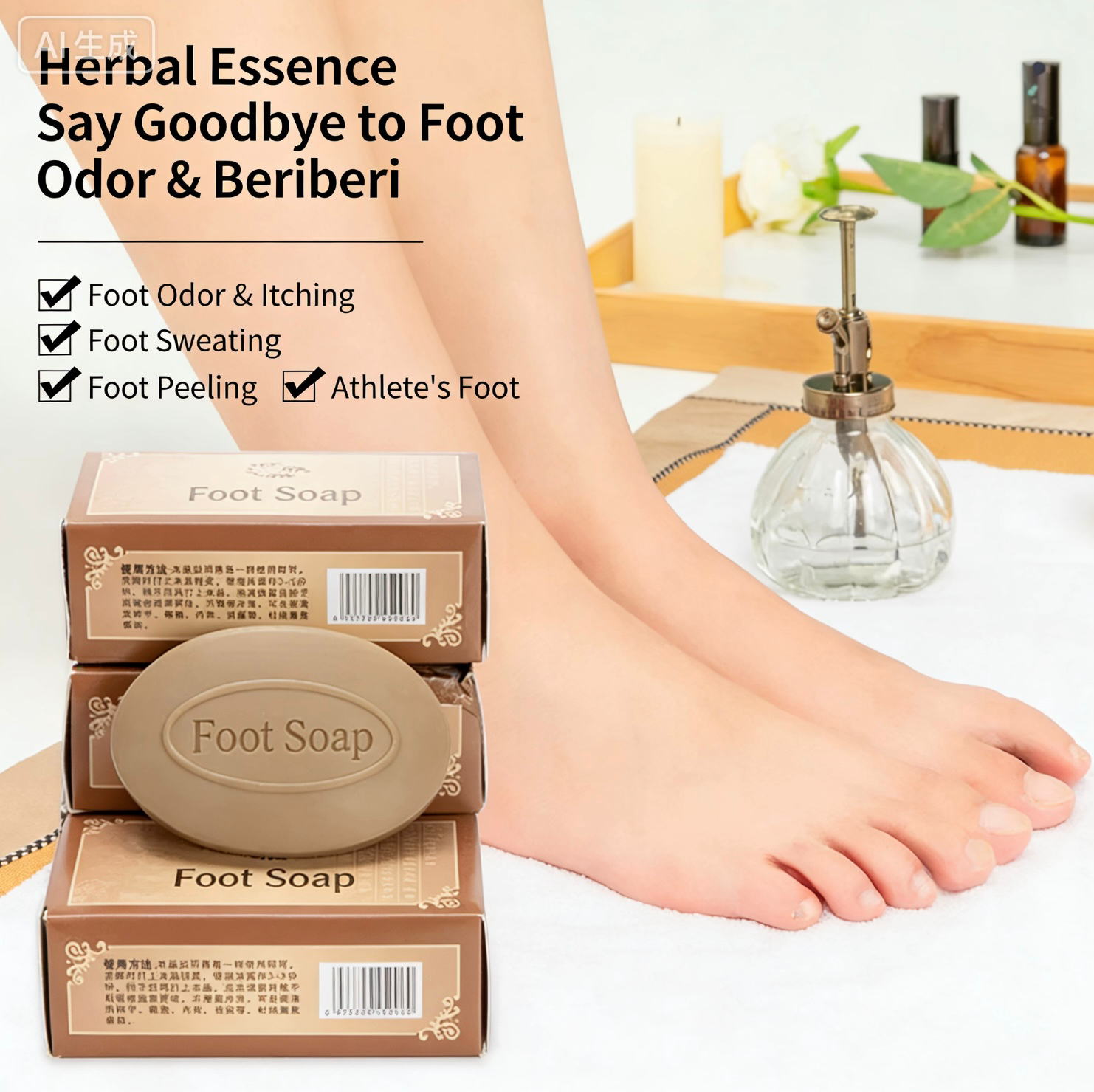 Sulfur Foot Soap Image 3