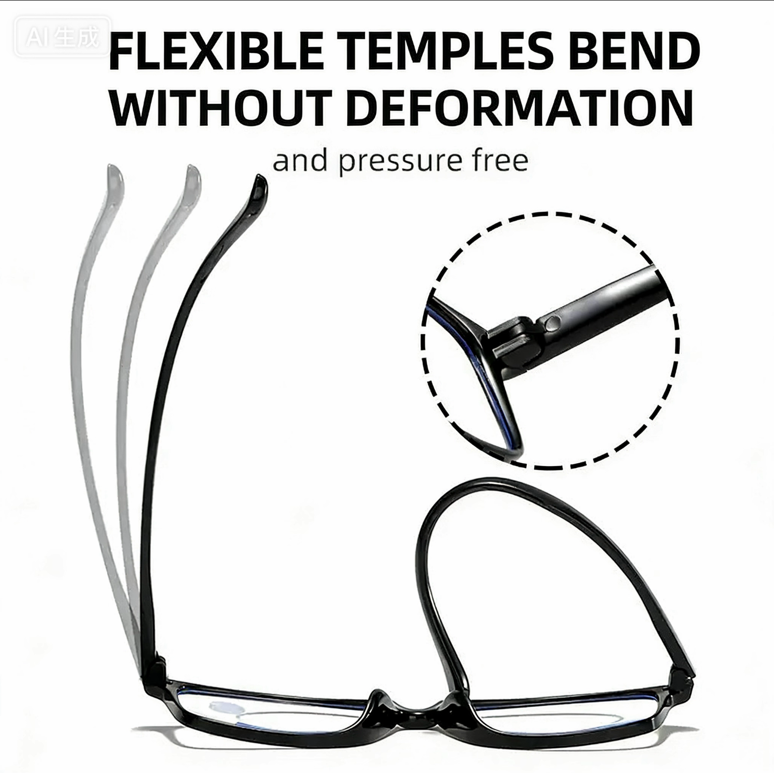 پریسبیوپیا کے چشموں کو حسب ضرورت بنایا جا سکتا ہے۔