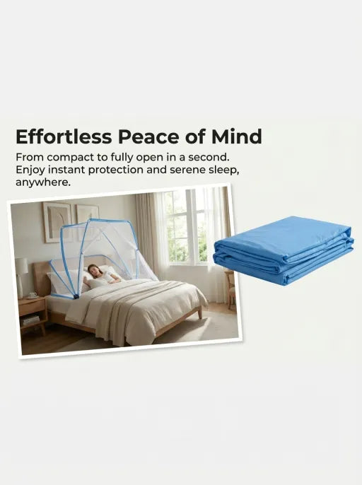 Folding mosquito net