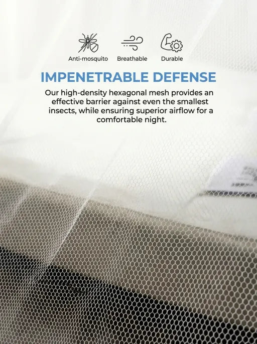 Folding mosquito net