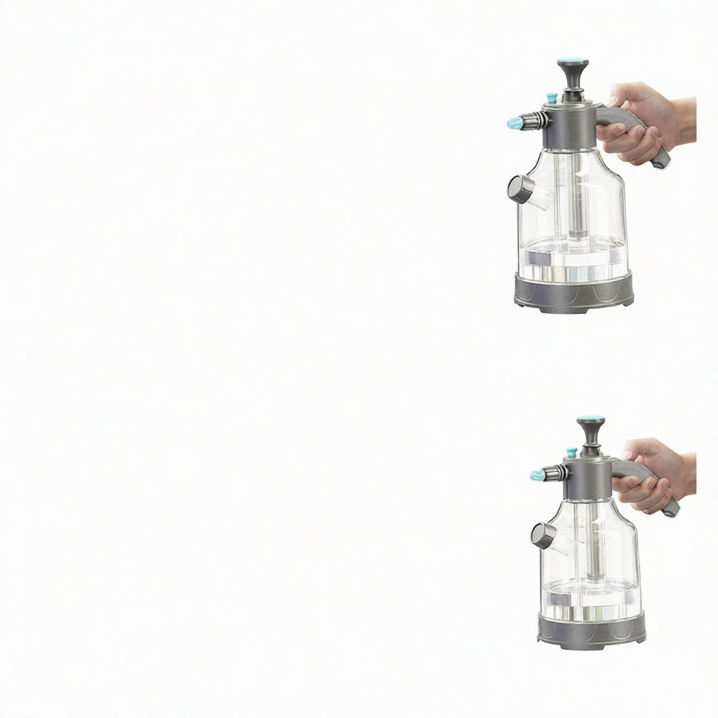 اسپریئر کو ہاتھ سے دبائیں