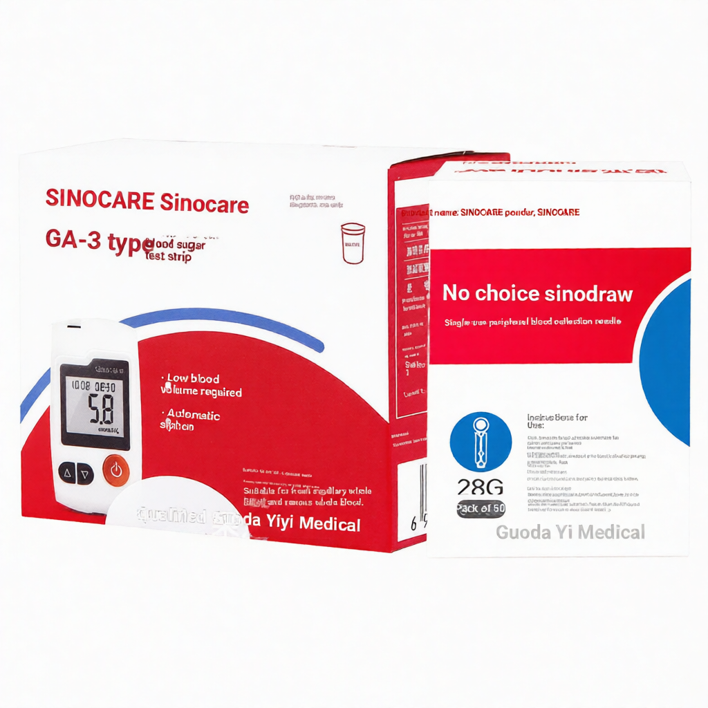 بلڈ گلوکوز میٹر (ٹیسٹ پیپر شامل نہیں ہے)